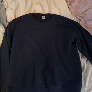 Target Men's Crewneck Sweater in Navy Blue